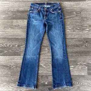 7 For All Mankind Boot Cut Jeans Size 25